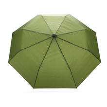 Carica l&#39;immagine nel visualizzatore di Gallery, ombrelli pieghevoli promozionali in rpet, metallo colore verde_verde 121756775 DET03
