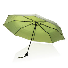 Carica l&#39;immagine nel visualizzatore di Gallery, ombrelli pieghevoli promozionali in rpet, metallo colore verde_verde 121756775 DET05
