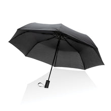 Carica l&#39;immagine nel visualizzatore di Gallery, ombrelli pieghevoli personalizzati in rpet colore nero_nero 121756776 DET07
