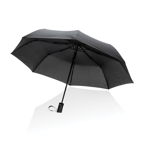 Carica l&#39;immagine nel visualizzatore di Gallery, ombrelli pieghevoli personalizzati in rpet colore nero_nero 121756776 DET08

