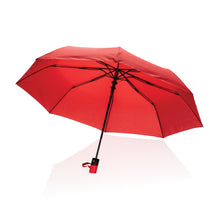 Carica l&#39;immagine nel visualizzatore di Gallery, ombrelli pieghevoli personalizzabili in rpet colore rosso-ciliegia_rosso 121756776 DET08
