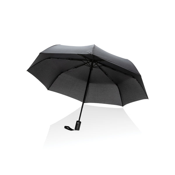 ombrelli mini personalizzati in rpet, metallo colore nero_nero 121756777 VAR01