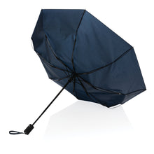 Carica l&#39;immagine nel visualizzatore di Gallery, ombrelli pieghevoli personalizzati in rpet, metallo colore blu-navy_blu 121756777 DET04
