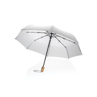 ombrelli mini da personalizzare in rpet, metallo colore bianco_bianco 121756778 VAR03