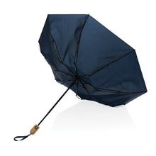Carica l&#39;immagine nel visualizzatore di Gallery, ombrelli pieghevoli personalizzati in rpet, metallo colore blu-navy_blu 121756778 DET04
