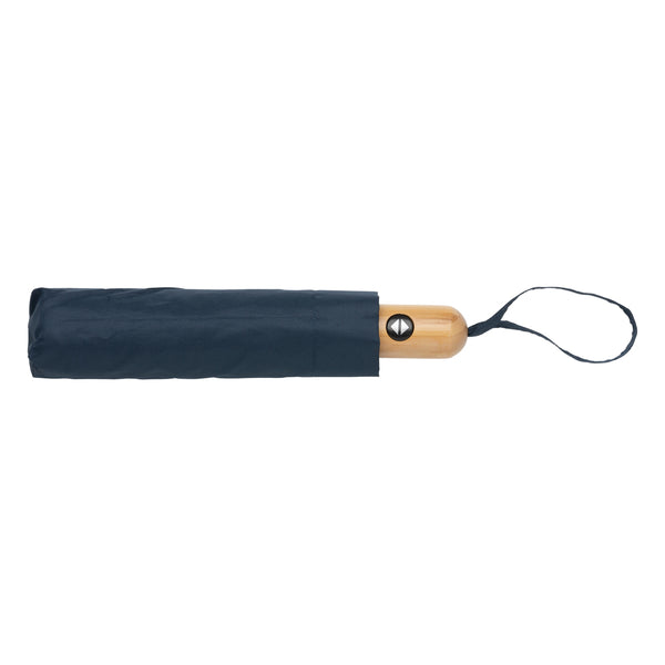 Carica l&#39;immagine nel visualizzatore di Gallery, ombrelli pieghevoli personalizzati in rpet, metallo colore blu-navy_blu 121756778 DET09
