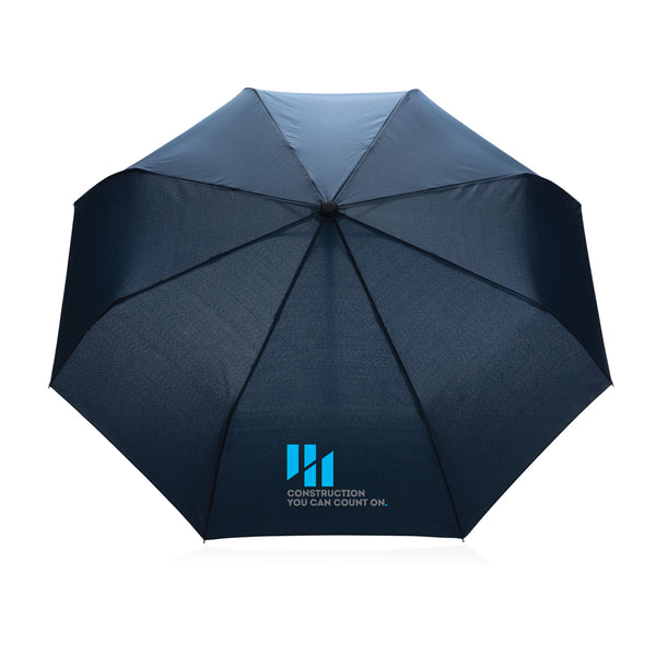 Carica l&#39;immagine nel visualizzatore di Gallery, ombrelli pieghevoli personalizzati in rpet, metallo colore blu-navy_blu 121756778 DET09
