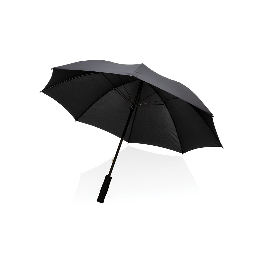 ombrelli classici personalizzati in rpet, fibra di vetro colore nero_nero 121756779 VAR01