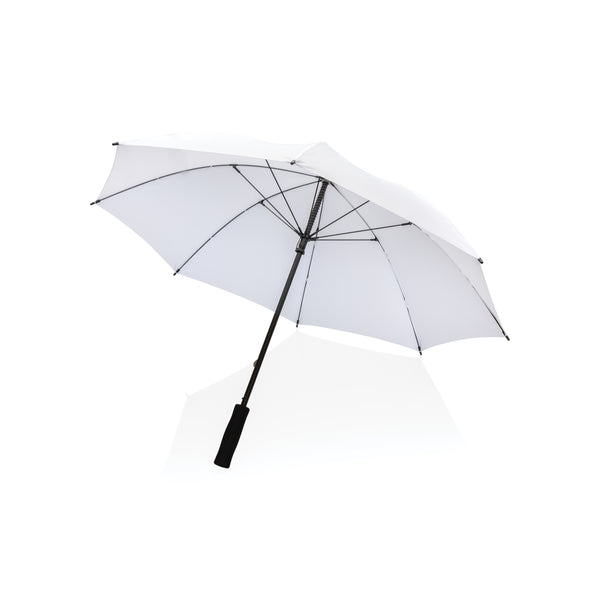 ombrelli classici da personalizzare in rpet, fibra di vetro colore bianco_bianco 121756779 VAR03