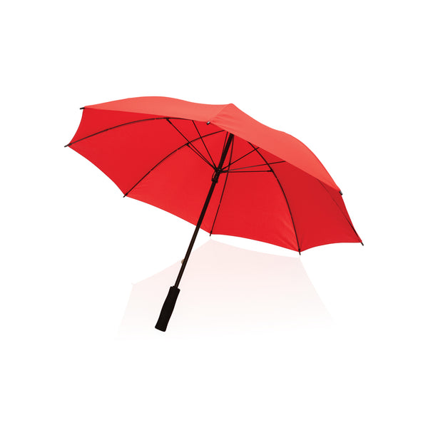 ombrelli classici personalizzabili in rpet, fibra di vetro colore rosso-ciliegia_rosso 121756779 VAR05