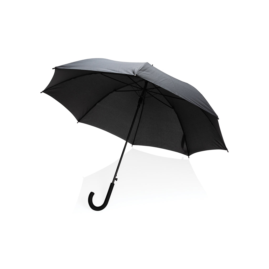 ombrelli classici personalizzati in rpet, metallo colore nero_nero 121756781 VAR01