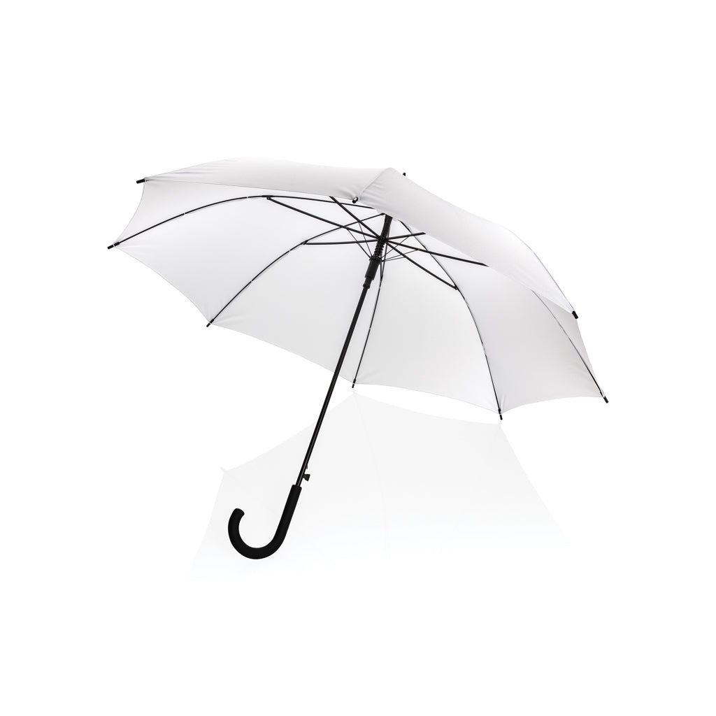 ombrelli classici da personalizzare in rpet, metallo colore bianco_bianco 121756781 VAR02