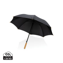 Carica l&#39;immagine nel visualizzatore di Gallery, ombrelli classici personalizzati in rpet, metallo colore nero_nero 121756782 DET01
