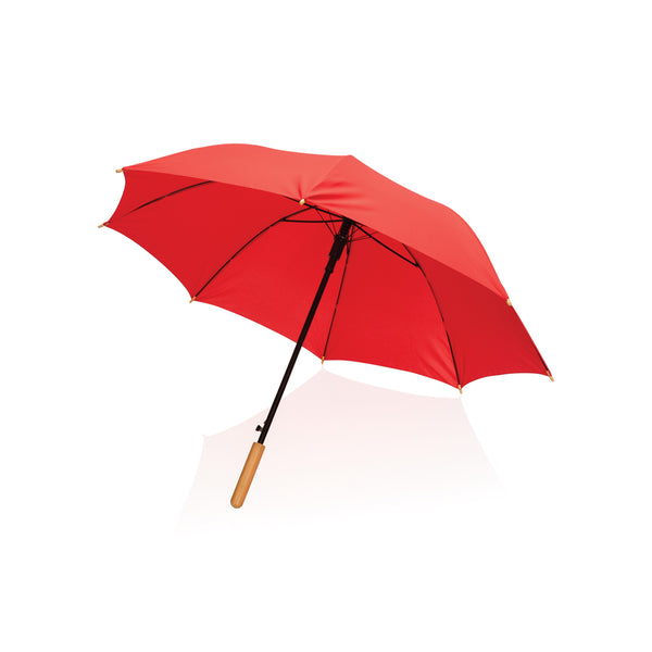 ombrelli classici personalizzabili in rpet, metallo colore rosso-ciliegia_rosso 121756782 VAR05