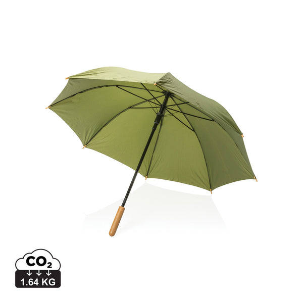 Carica l&#39;immagine nel visualizzatore di Gallery, ombrelli classici promozionali in rpet, metallo colore verde_verde 121756782 DET06
