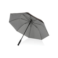 ombrelli maxi e golf stampati con logo in rpet, metallo colore argento_argento 121756784 VAR02