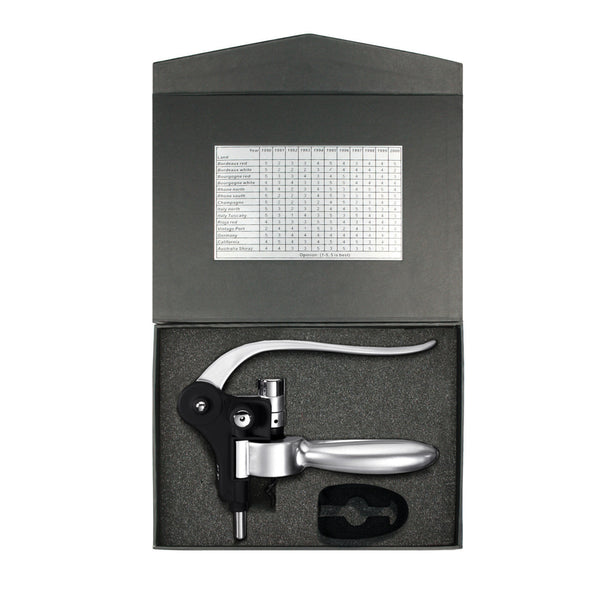 Carica l&#39;immagine nel visualizzatore di Gallery, cavatappi apribottiglie e tappi personalizzati in lega di zinco, abs colore nero_nero 121762738 DET09
