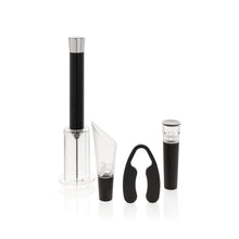 Carica l&#39;immagine nel visualizzatore di Gallery, set vino e portabottiglie stampati con logo in abs, acciaio inossidabile colore argento_argento 121762820 DET02
