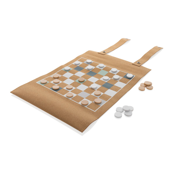 Carica l&#39;immagine nel visualizzatore di Gallery, giochi da tavolo pubblicitari in fsc® sughero, legno colore marrone_marrone 121765738 DET09
