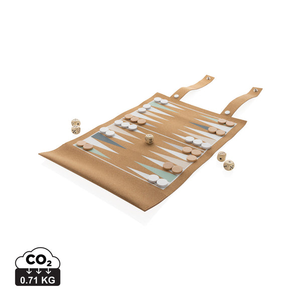 Carica l&#39;immagine nel visualizzatore di Gallery, giochi da tavolo pubblicitari in fsc® sughero, legno colore marrone_marrone 121765738 DET09
