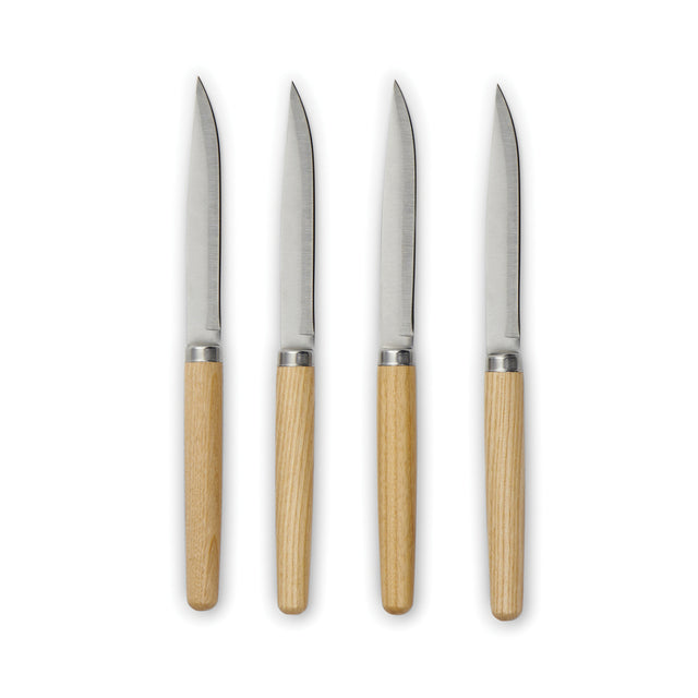 accessori cucina stampati con logo in acciaio inossidabile, legno colore argento_argento 12294337 VAR01