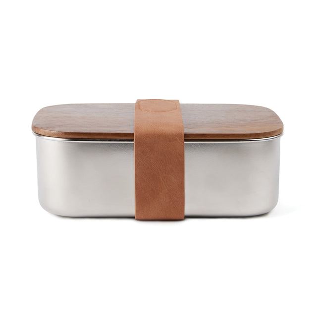 portavivande stampati con logo in acciaio inossidabile riciclato, legno colore argento_argento 122298627 VAR01