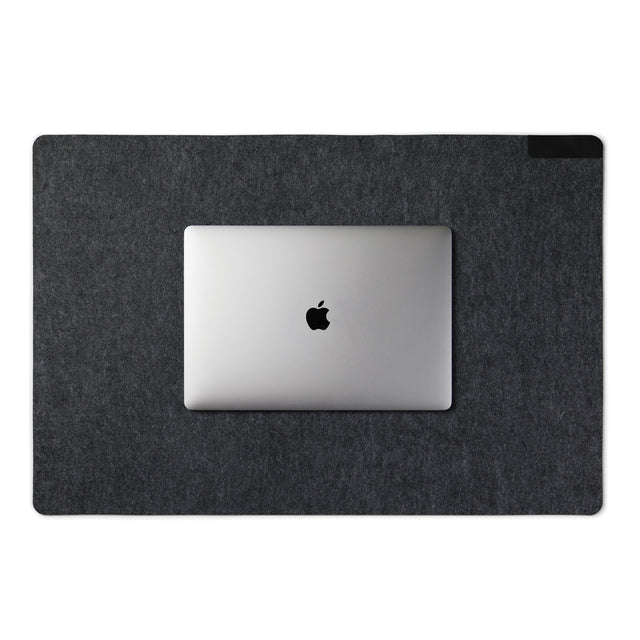 accessori da scrivania personalizzati in feltro riciclato, pu colore nero_nero 122301718 VAR01