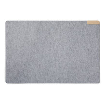 Carica l&#39;immagine nel visualizzatore di Gallery, accessori da scrivania da personalizzare in feltro riciclato, pu colore grigio_grigio 122301718 DET03
