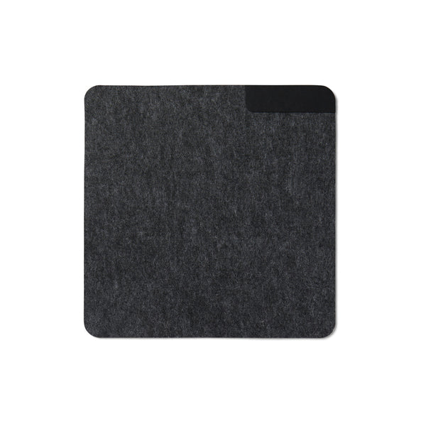 Carica l&#39;immagine nel visualizzatore di Gallery, tappetini per mouse personalizzati in feltro riciclato, pu colore nero_nero 122301719 DET08

