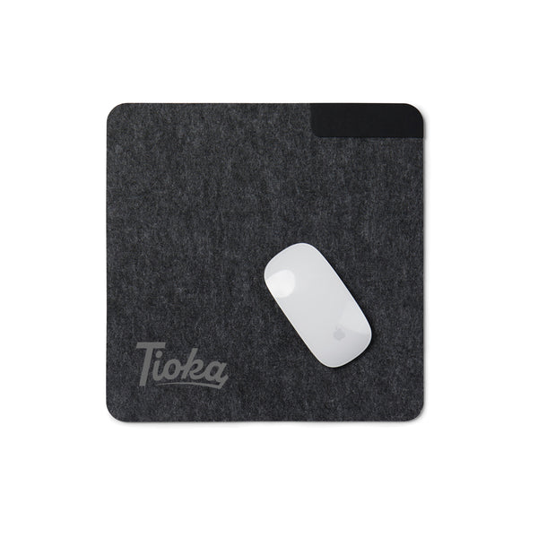 Carica l&#39;immagine nel visualizzatore di Gallery, tappetini per mouse personalizzati in feltro riciclato, pu colore nero_nero 122301719 DET08
