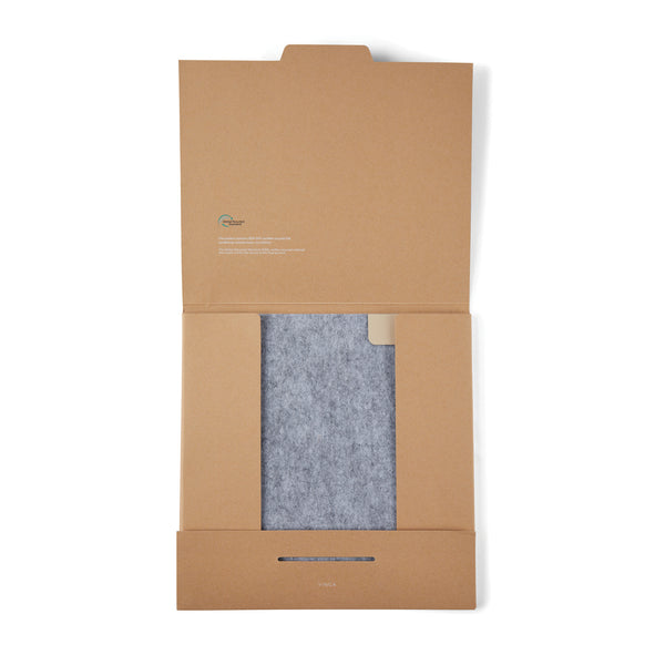 Carica l&#39;immagine nel visualizzatore di Gallery, tappetini per mouse da personalizzare in feltro riciclato, pu colore grigio_grigio 122301719 DET08
