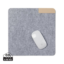 Carica l&#39;immagine nel visualizzatore di Gallery, tappetini per mouse da personalizzare in feltro riciclato, pu colore grigio_grigio 122301719 DET01
