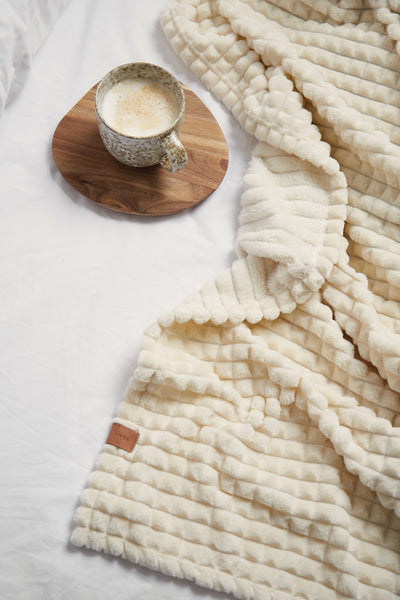 Carica l&#39;immagine nel visualizzatore di Gallery, plaid e coperte personalizzati in rpet, pu colore beige_naturale 12295757 DET09
