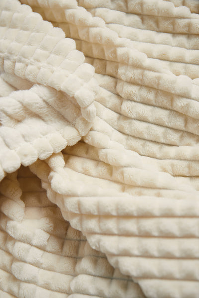 Carica l&#39;immagine nel visualizzatore di Gallery, plaid e coperte personalizzati in rpet, pu colore beige_naturale 12295757 DET09
