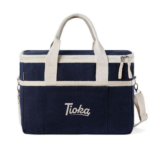Carica l&#39;immagine nel visualizzatore di Gallery, borse frigo e sacche termiche personalizzate in cotone riciclato, rpet colore blu-navy_blu 122313927 DET09
