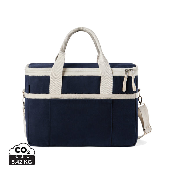 Carica l&#39;immagine nel visualizzatore di Gallery, borse frigo e sacche termiche personalizzate in cotone riciclato, rpet colore blu-navy_blu 122313927 DET09
