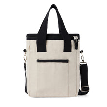 Carica l&#39;immagine nel visualizzatore di Gallery, borse frigo e sacche termiche da personalizzare in cotone riciclato, rpet colore off-white_bianco 122313928 DET02

