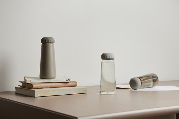 Carica l&#39;immagine nel visualizzatore di Gallery, thermos da personalizzare in acciaio inossidabile riciclato, pp colore grigio_grigio 12296017 DET09
