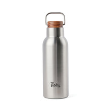 Carica l&#39;immagine nel visualizzatore di Gallery, thermos stampati con logo in acciaio inossidabile riciclato, legno colore argento_argento 122314719 DET05
