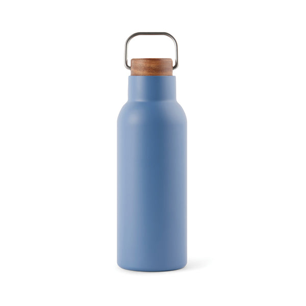 thermos personalizzati in acciaio inossidabile riciclato, legno colore blu_blu 122314719 VAR04