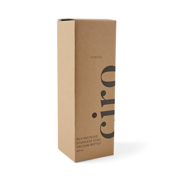 Carica l&#39;immagine nel visualizzatore di Gallery, thermos da personalizzare in acciaio inossidabile riciclato, legno colore bianco_bianco 122314720 DET07
