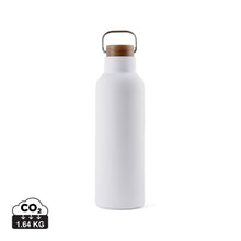 Carica l&#39;immagine nel visualizzatore di Gallery, thermos da personalizzare in acciaio inossidabile riciclato, legno colore bianco_bianco 122314720 DET01
