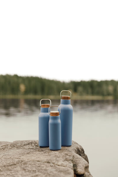 Carica l&#39;immagine nel visualizzatore di Gallery, thermos personalizzati in acciaio inossidabile riciclato, legno colore blu_blu 122314720 DET07
