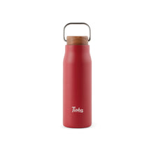 Carica l&#39;immagine nel visualizzatore di Gallery, thermos personalizzabili in acciaio inossidabile riciclato, legno colore rosso-ciliegia_rosso 122314721 DET05
