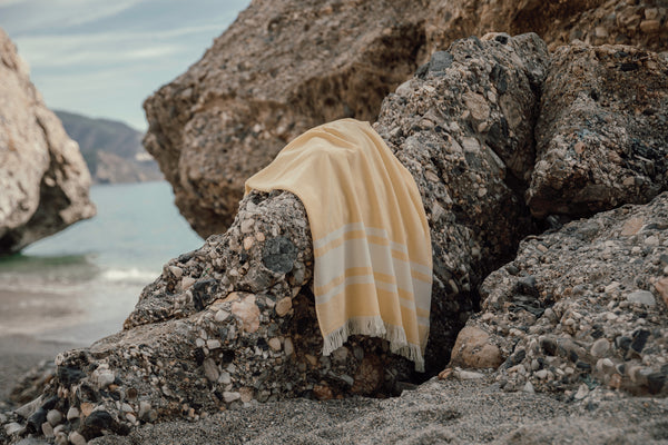 Carica l&#39;immagine nel visualizzatore di Gallery, asciugamani personalizzabili in cotone, poliestere colore giallo_giallo 122316737 DET07
