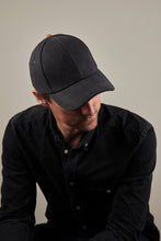 Carica l&#39;immagine nel visualizzatore di Gallery, cappellini personalizzati in cotone riciclato, poliestere colore nero_nero 122317020 DET09
