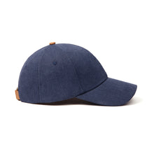 Carica l&#39;immagine nel visualizzatore di Gallery, cappellini personalizzati in cotone riciclato, poliestere colore blu-navy_blu 122317020 DET03
