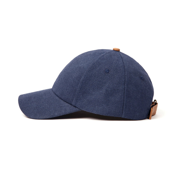 Carica l&#39;immagine nel visualizzatore di Gallery, cappellini personalizzati in cotone riciclato, poliestere colore blu-navy_blu 122317020 DET09
