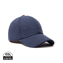 Carica l&#39;immagine nel visualizzatore di Gallery, cappellini personalizzati in cotone riciclato, poliestere colore blu-navy_blu 122317020 DET01
