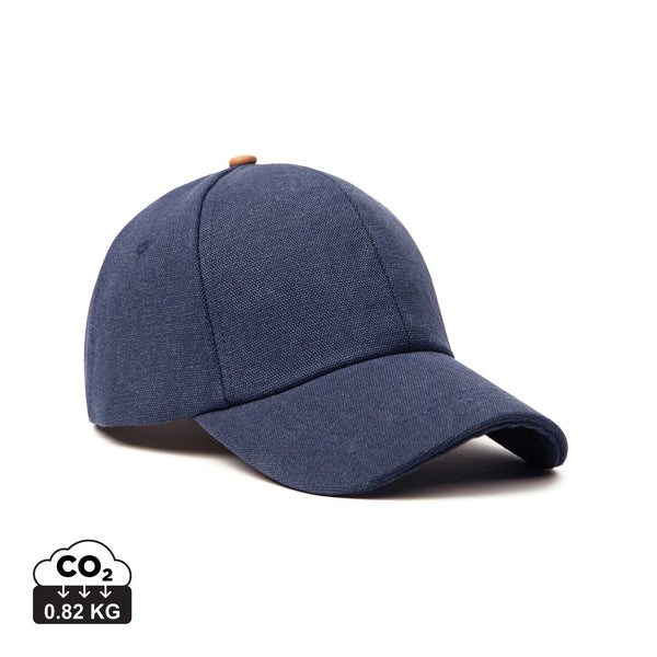 Carica l&#39;immagine nel visualizzatore di Gallery, cappellini personalizzati in cotone riciclato, poliestere colore blu-navy_blu 122317020 DET09
